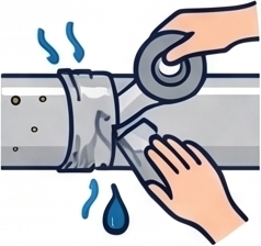 Duct Sealing Icon