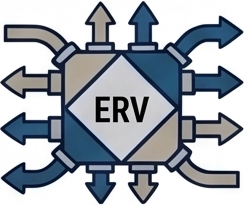 Energy Recovery Ventilation (ERV) Icon