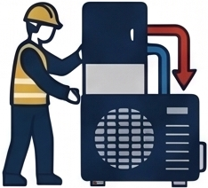 Heat Pump Installation & Repair Icon