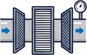 High-Efficiency Air Filtration (HEPA) Icon
